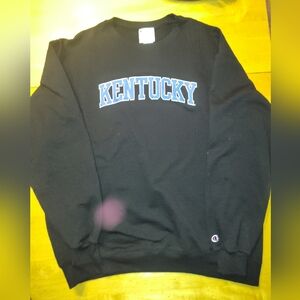 Champion Black Kentucky Crewneck Sweater